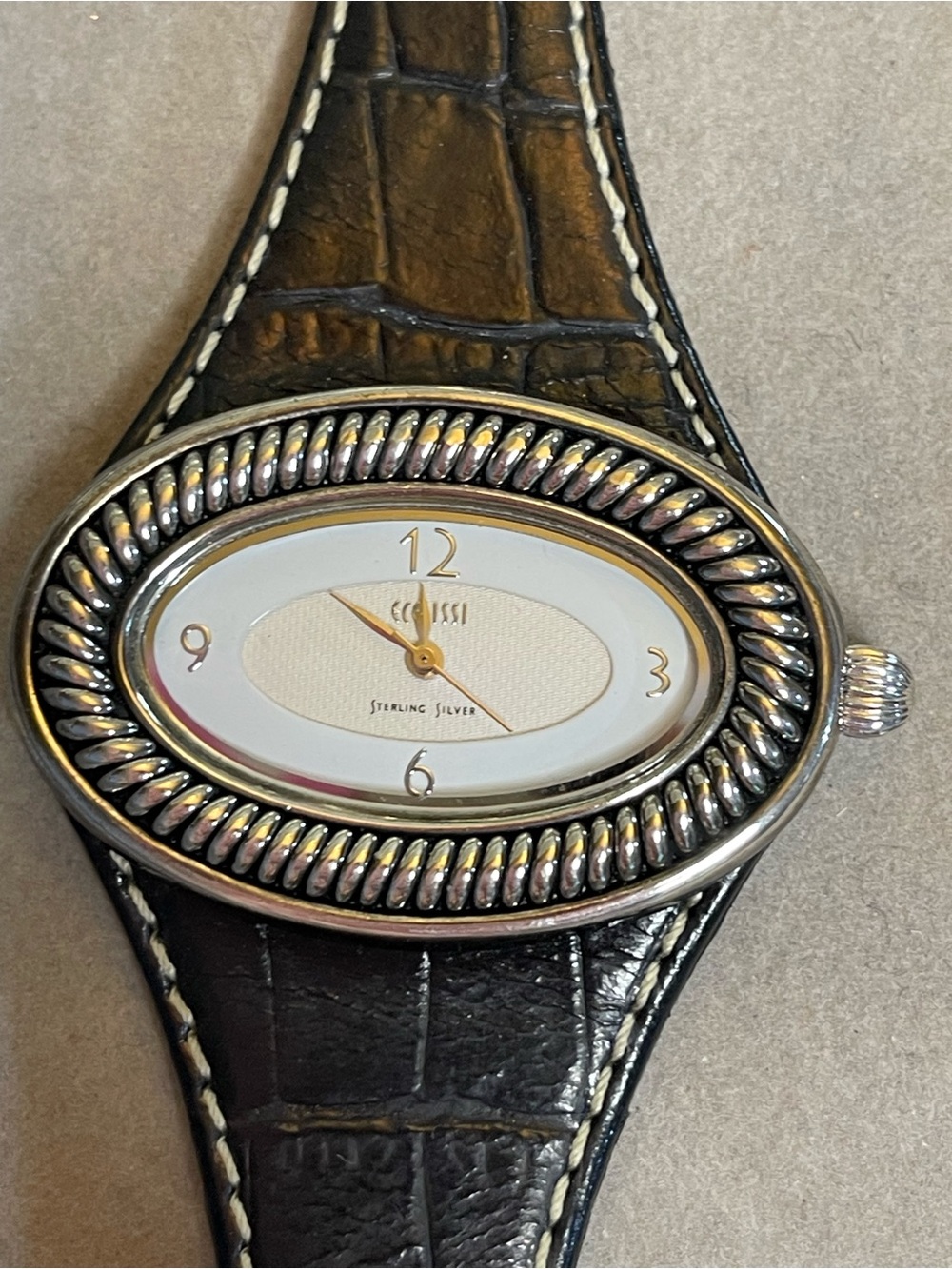 1990’s Sterling silver Ecclissi watch